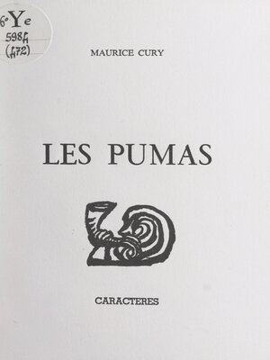cover image of Les pumas